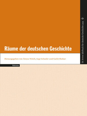 cover image of Räume der deutschen Geschichte